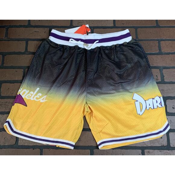 DARKWING DUCK / LOS ANGELES Basketball Shorts ~Never Worn~ S-XL - Picture 2 of 3